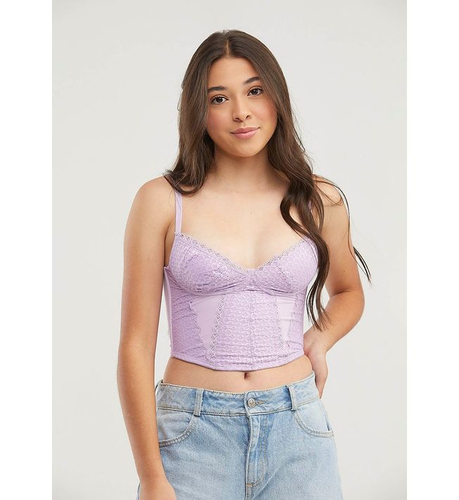 Top bralette para jóvenes